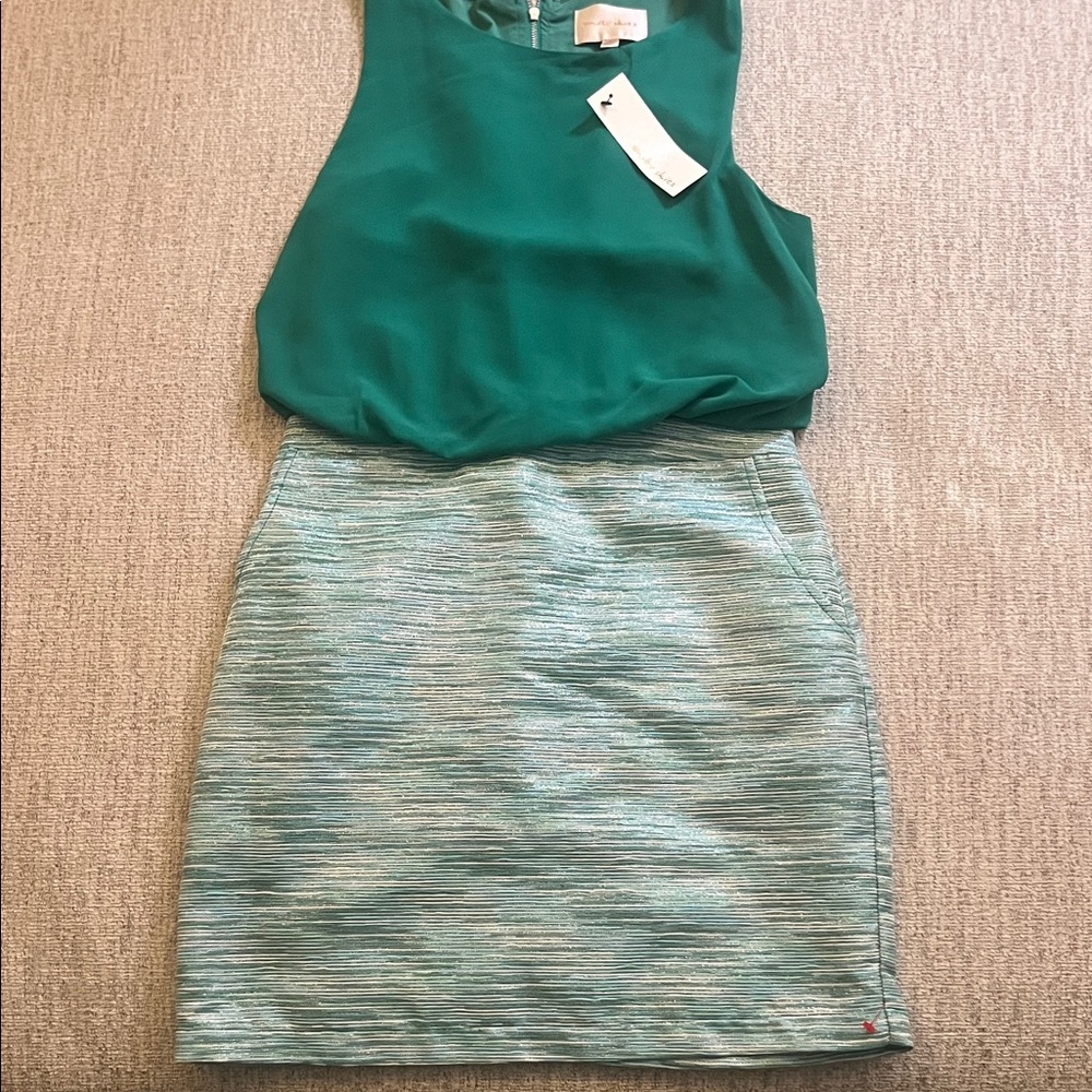 Under Skies Green Dress